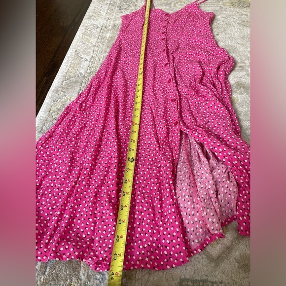 Rolla's Pink Midsummer Mini Tulips Midi Dress - Picture 14 of 15